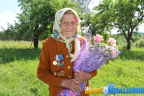 На снимке: Мария Никитична Евстафьева